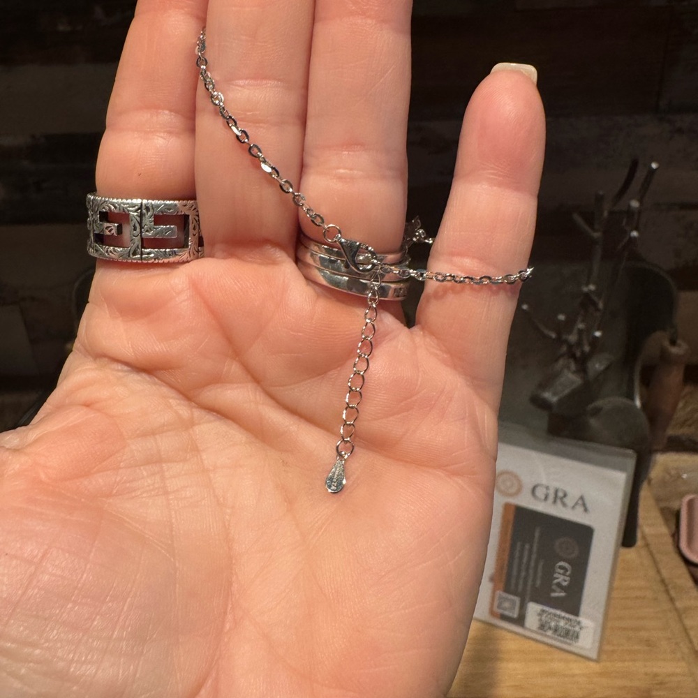 #34 Clover moissanite bracelet - Picture 6 of 6